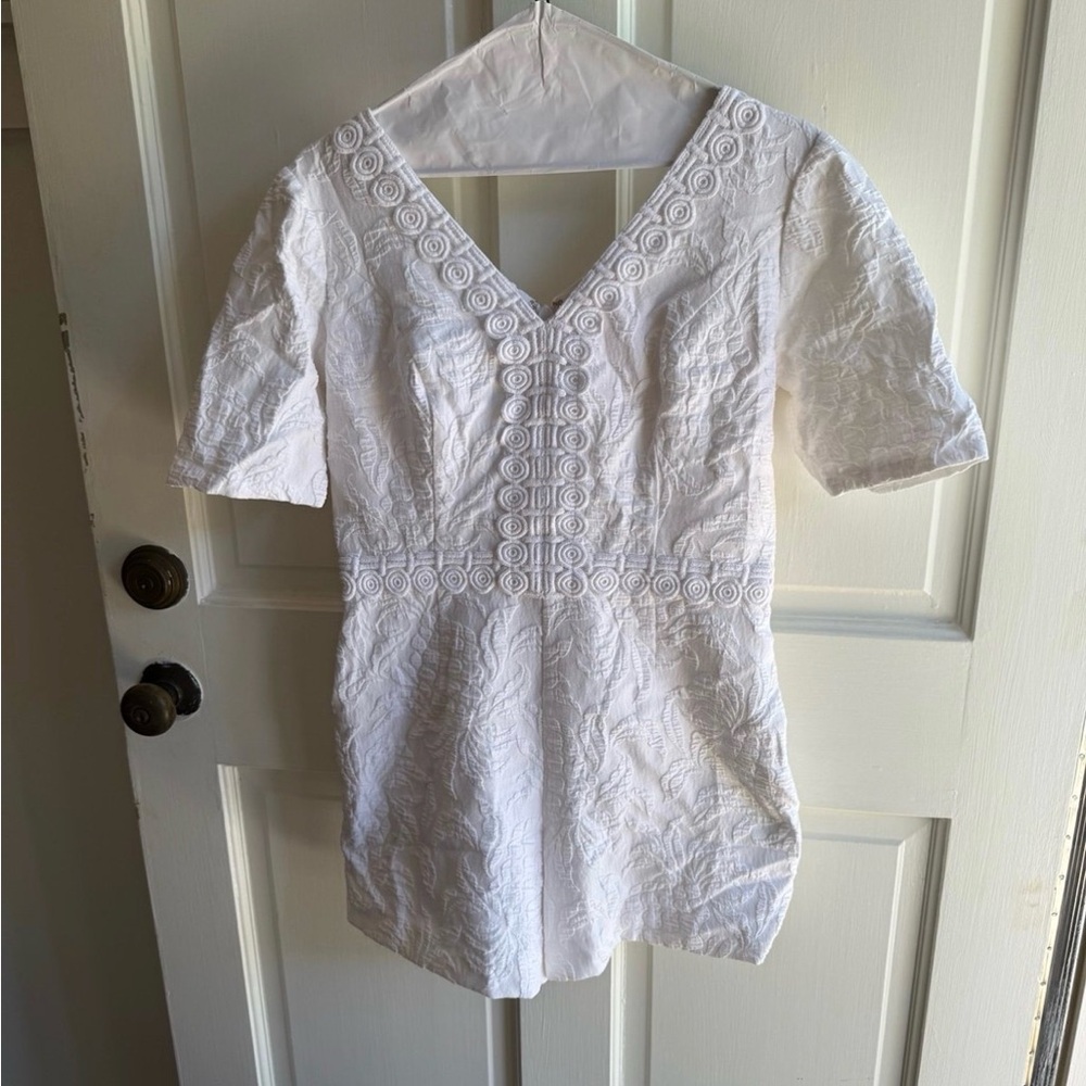 Lilly Pulitzer White Romper